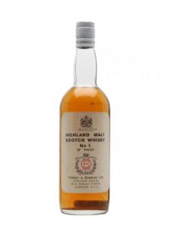 Corney& Barrow Highland Malt / Bot.1960s