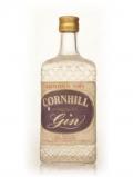 A bottle of Cornhill London Dry Gin - 1960s