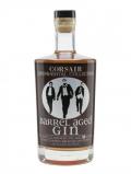 A bottle of Corsair Barrel Aged Gin