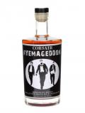 A bottle of Corsair Ryemageddon Rye Whiskey