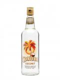 A bottle of Coruba Coconut Rum