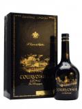 A bottle of Courvoisier Cognac / Limoges Ceramic