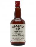 A bottle of Crabbie 12 Year Old / Bot.1980s Blended Scotch Whisky