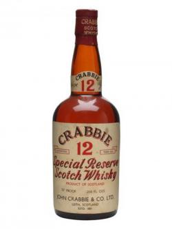 Crabbie's 12 Year Old Special Reserve / Bot.1950s