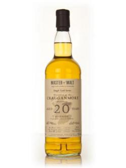 Cragganmore 20 Year Old 1991 Cask 1146 - Single Cask (Master of Malt)