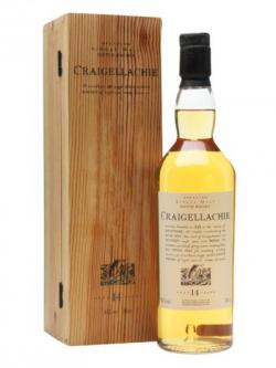 Craigellachie 14 Year Old / Wooden Box Speyside Whisky