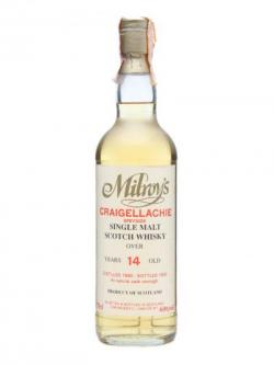 Craigellachie 1980 / 14 Year Old / Bot.1995 / Milroy's Speyside Whisky