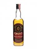 A bottle of Crazy 5 Blended Scotch Whisky Blended Scotch Whisky