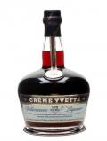 A bottle of Creme Yvette Liqueur