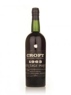 Croft 1963 Vintage Port