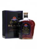 A bottle of Crown Royal Black Canadian Whisky Canadian Whisky