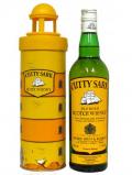 A bottle of Cutty Sark Lighthouse Tin Design
