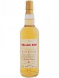 A bottle of Dallas Dhu Millennium 25 Year Old Speyside Single Malt Scotch Whisky