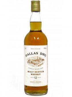 Dallas Dhu Silent Single Highland Malt Scotch 12 Year Old