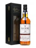 A bottle of Dalmore 28 Year Old / Stillman's Dram Highland Whisky