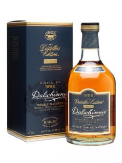 Dalwhinnie 1992 / Distillers Edition Highland Whisky