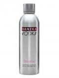 A bottle of Danzka Cranberyraz Vodka / Litre