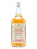 A bottle of Dewar's White Label / Magnum Blended Scotch Whisky