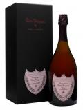 A bottle of Dom Perignon 2003 Rose Champagne