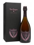 A bottle of Dom Perignon 2004 Rose Champagne