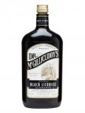 A bottle of Dr. McGillicuddy's Intense Black Licorice Schnapps