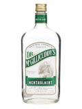 A bottle of Dr. McGillicuddy's / Mentholmint Schnapps Liqueur