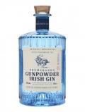 A bottle of Drumshanbo Gunpowder Irish Gin