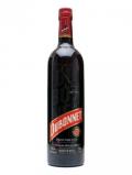 A bottle of Dubonnet Red