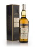 A bottle of Dufftown-Glenlivet 21 Year Old - Rare Malts