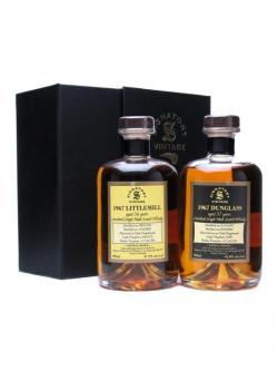 Dunglass 1967 + Littlemill 1967 Lowland Single Malt Scotch Whisky