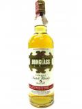 A bottle of Dunglass Silent Pure Malt Scotch 1967 5 Year Old