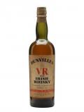 A bottle of Dunville's VR Irish Whisky / Bot.1940s