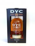 A bottle of DYC 50 Aniversario