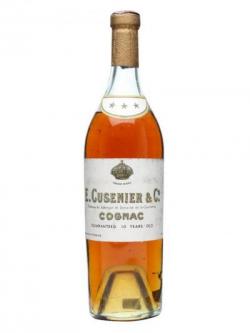 E Cusenier& Co 3 Star Cognac / 10 Year Old / Bot.1930s