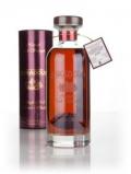 A bottle of Edradour 14 Year Old 2000 (cask 2001) Natural Cask Strength - Ibisco Decanter