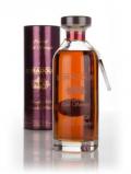 A bottle of Edradour 14 Year Old 2000 (cask 3142) Natural Cask Strength - Ibisco Decanter