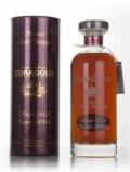 A bottle of Edradour 14 Year Old 2002 (cask 1421) Natural Cask Strength - Ibisco Decanter