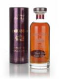 A bottle of Edradour 15 Year Old 2001 (cask 2202) Natural Cask Strength - Ibisco Decanter