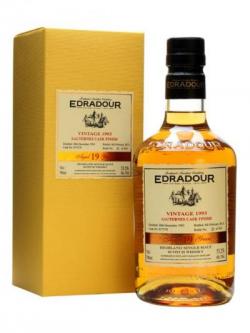 Edradour 1993 / 19 Year Old / Sauternes Finish/ Cask 8/737/8 Highland Whisky