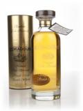 A bottle of Edradour 2003 (5th Release) Bourbon Matured Natural Cask Strength - Ibisco Decanter