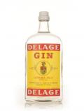 A bottle of Eduardo Delage Extra Dry Gin - 1970s