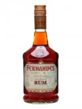 A bottle of Fernandes 5 Year Old Dark Rum