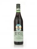 A bottle of Fernet Branca Menta