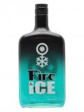 A bottle of Fire& Ice Liqueur