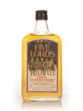 A bottle of Five Lords Finest Scotch Whisky - 1970s