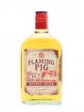 A bottle of Flaming Pig Spiced Irish