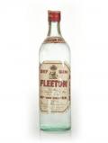 A bottle of Fleeton Dry Gin - 1970s