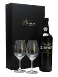 A bottle of Fonseca Bin No.27& 2 Glasses Gift Set