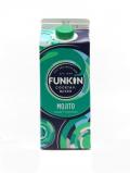 A bottle of Funkin Mojito Mixer