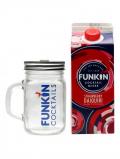 A bottle of Funkin Strawberry Daiquiri Mixer